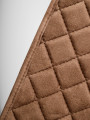 Накидки из алькантары на сиденья автомобиля Модель M Светло-коричневый, шоколадный, светло-коричневый
