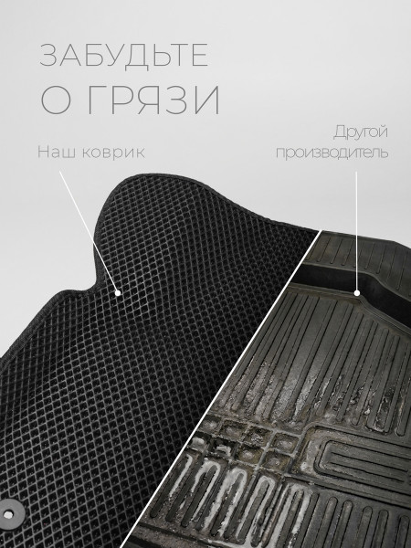 Полный комплект ева ковров на Volkswagen polo 5-4
