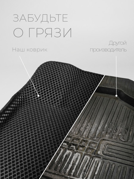 Полный комплект ева ковров на Lada 2101-2107-3