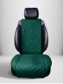 Накидки из алькантары на передние сиденья автомобиля Модель M Зеленый 